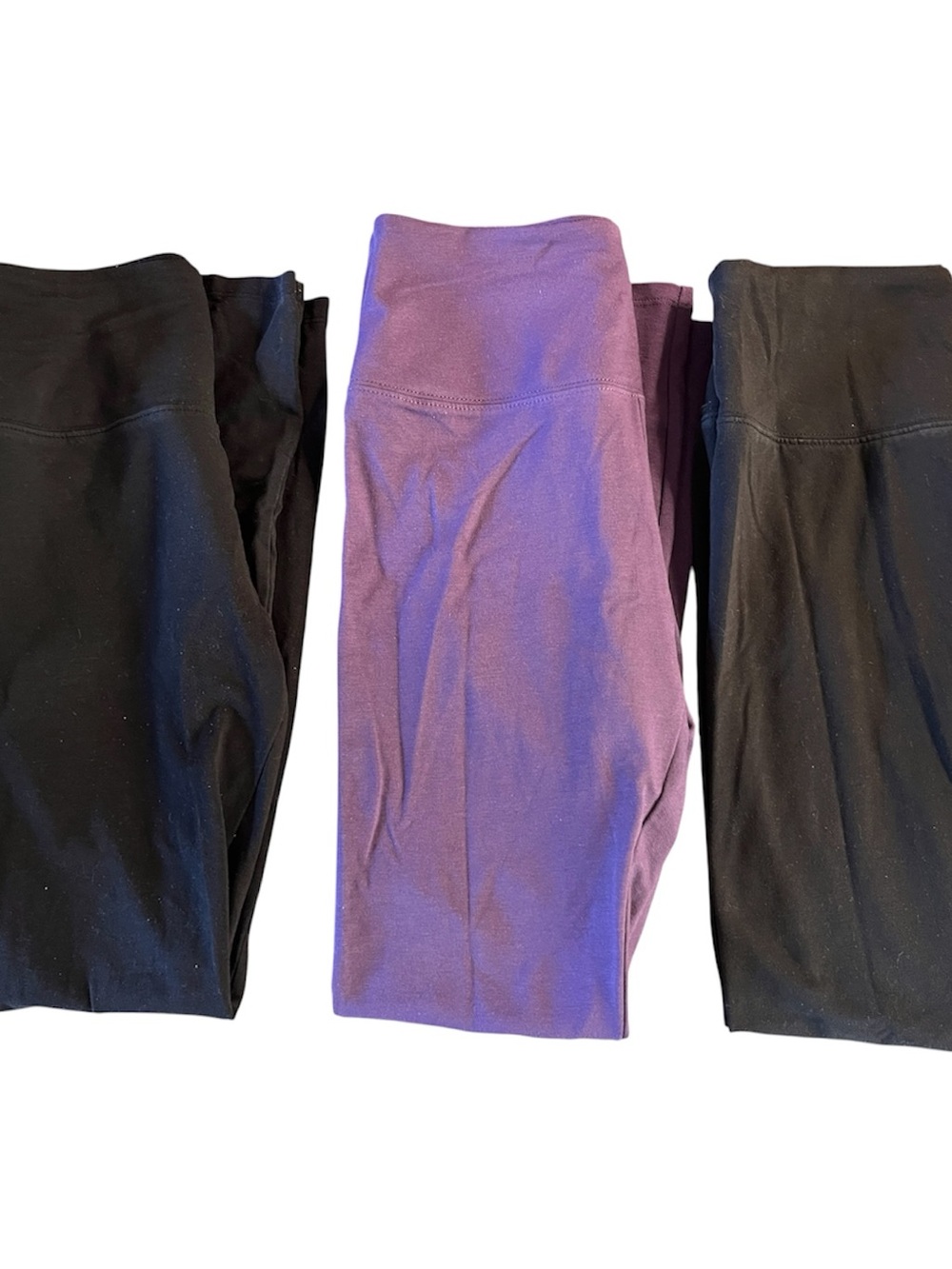 Set of 3 Simply Vera Wang High-Waist Leggings